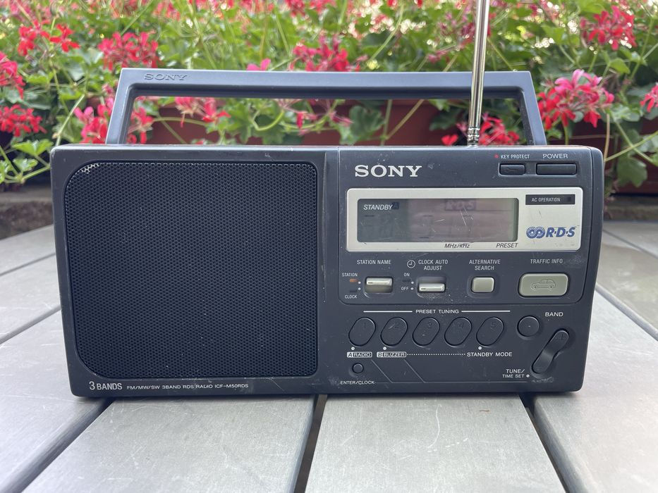 Radio portabil Sony ICF-M50RDS RDS FM/MW/SW - Functional