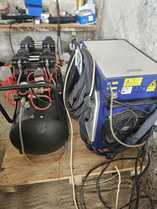 LASER 4 in 1 pentru curățarea ruginei, sudură,tăieri fier