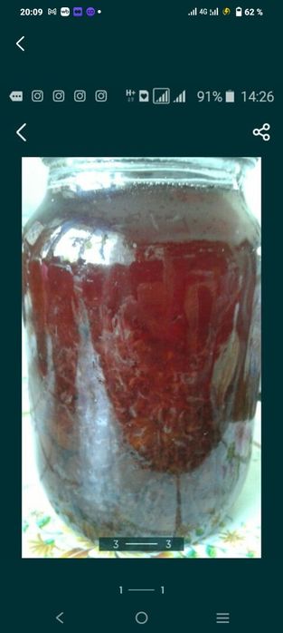 Варенье из домашней ежевики