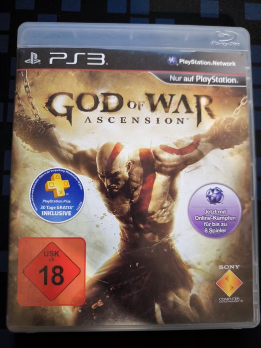 God of War Ascension 35лв.игра за PS3 диска драскотини но е тествана