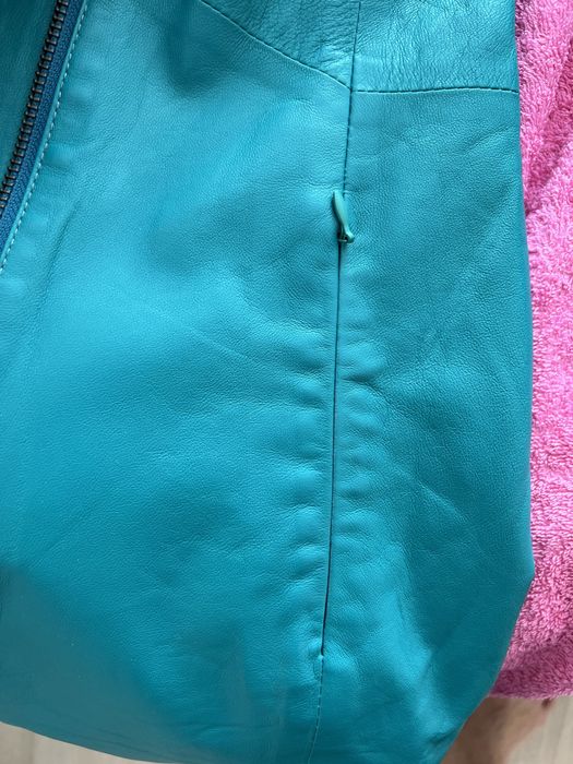 Женская кожаная куртка