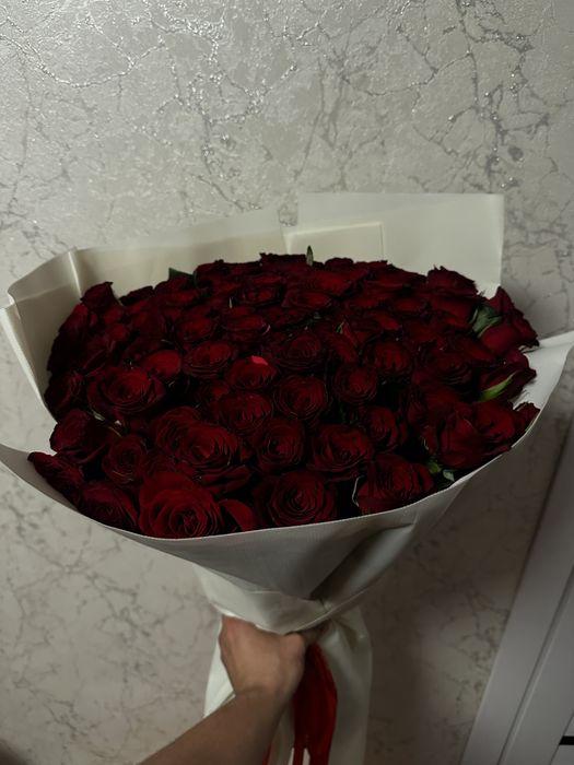 Букет розы 101 шт