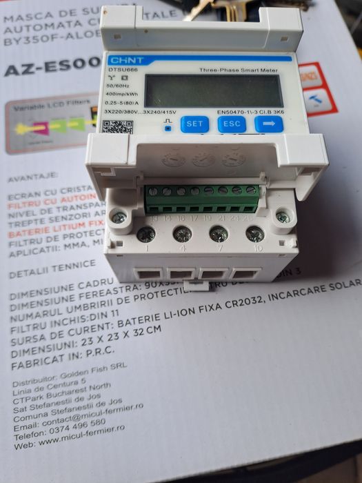Smart meter CHINT DTSU666