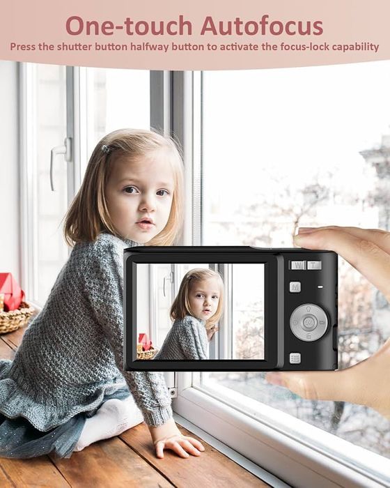 Kомпактна цифрова камера M03 - 50MP снимки + FHD видео + 32GB карта