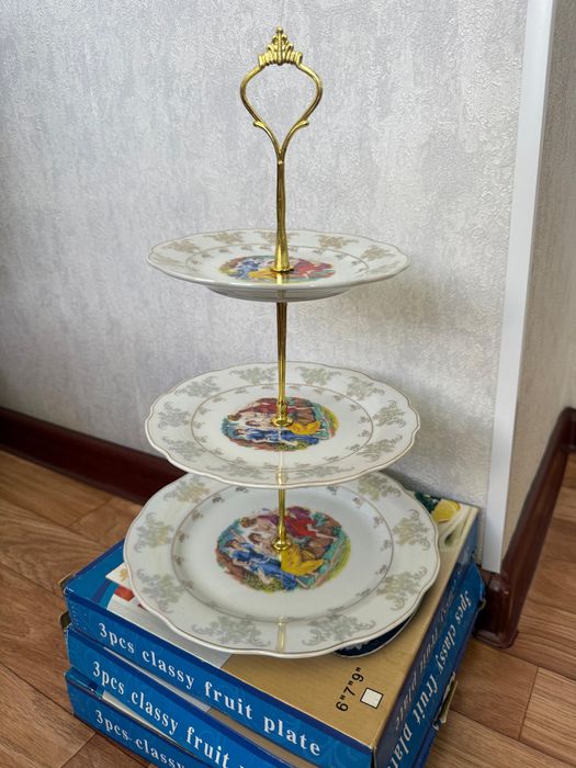 Трехъярусная посуда