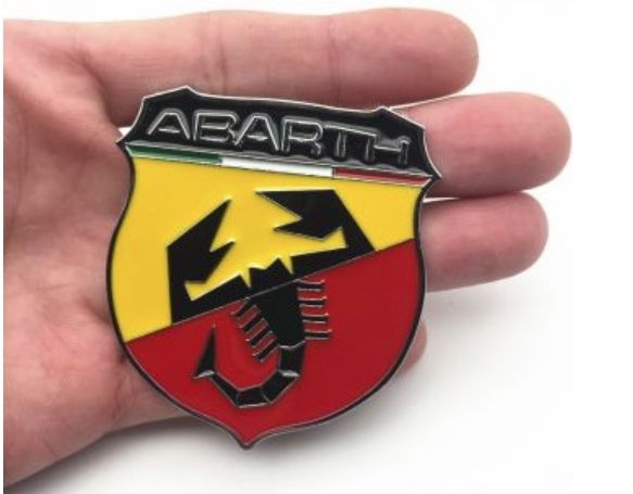Emblema Logo 3D Abarth - Fiat Bravo Punto 500