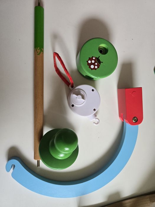 Carusel muzical mecanic Dushi casuta din padure Forest House bebelusi