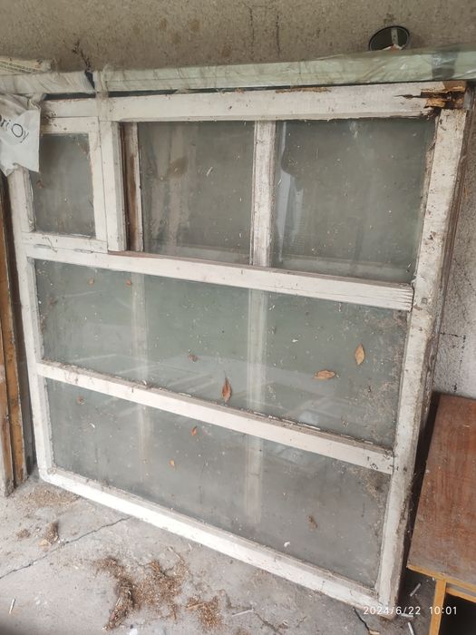 Окна деревянные б/у