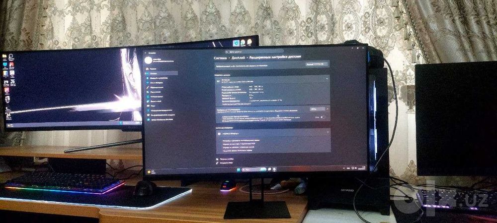 Manitor Redmi X27G 180hz xolati zor