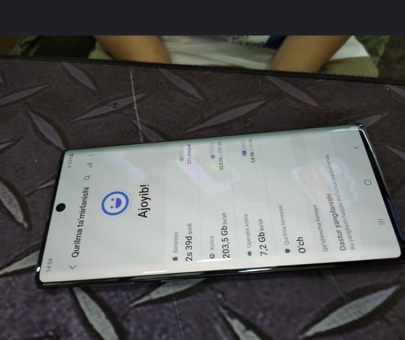 Samsung not 10.