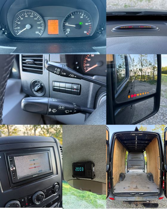 Mercedes Sprinter 315 CDI Lung / Autoutilitară N1 / 2008 / 2.2 DIESEL / 150 CP / Cutie Manuală 6 Trepte / 2 Usi Culisante / Webasto / Bi-Xenon