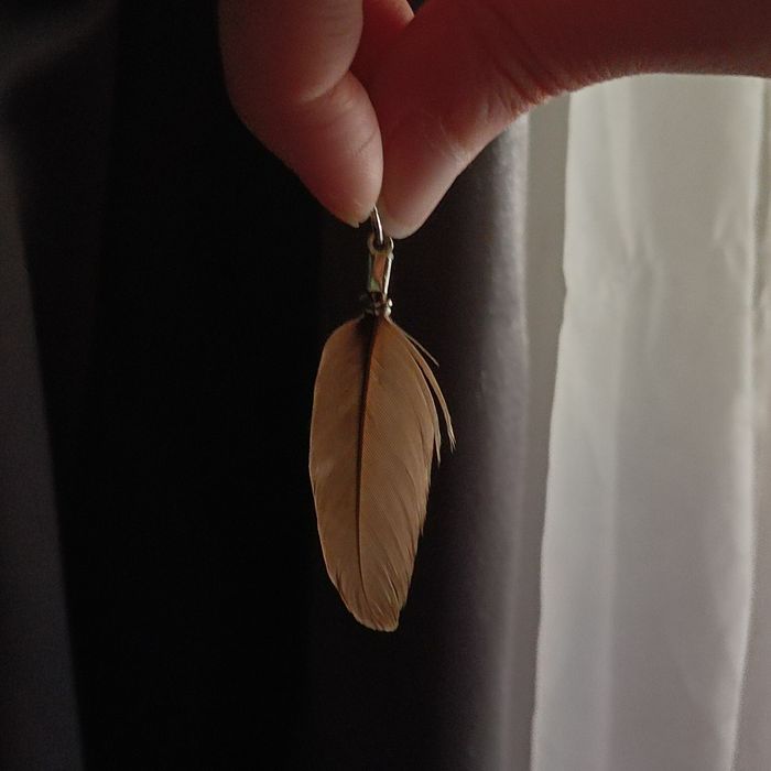 Подвеска из пера