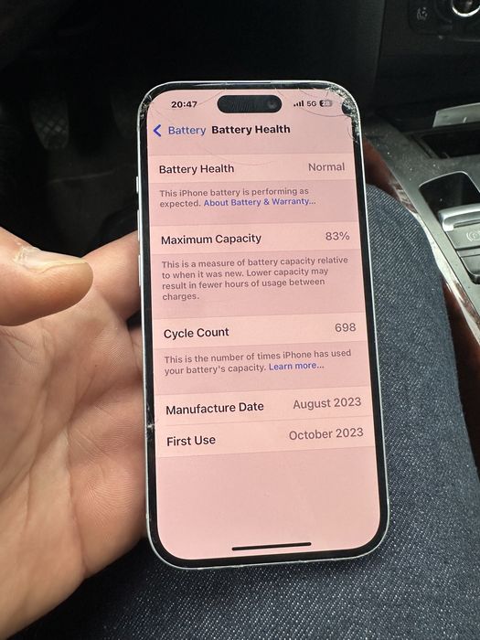 IPhone 15 Blue 128GB