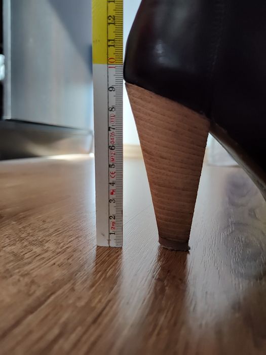 Botine piele naturala Benvenuti, marimea 37