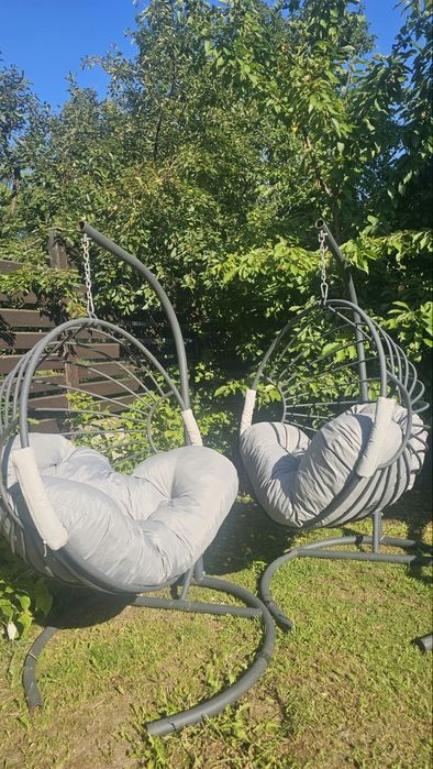 Balansoar gradina .metal gri