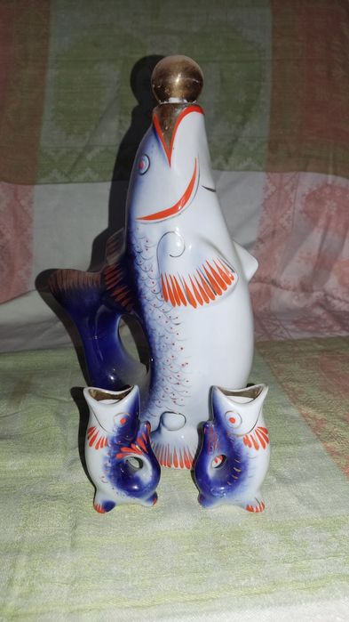 Набор для крепких напитков, фарфор