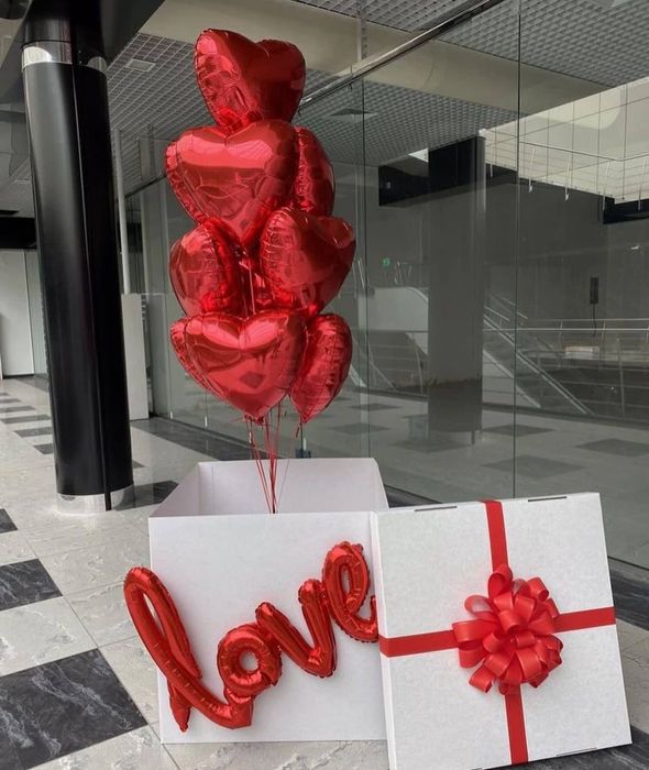 Воздушные шар газ с гелием, Sharlar gazli+ gel,