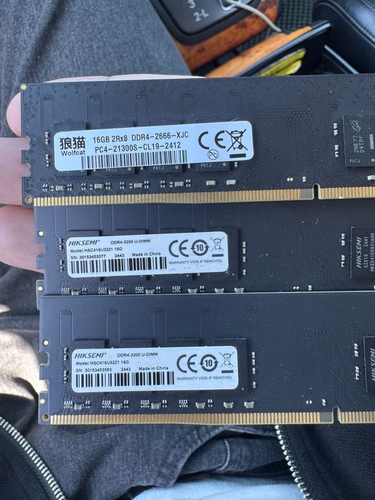 ОЗУ Оперативная память 32+16GB