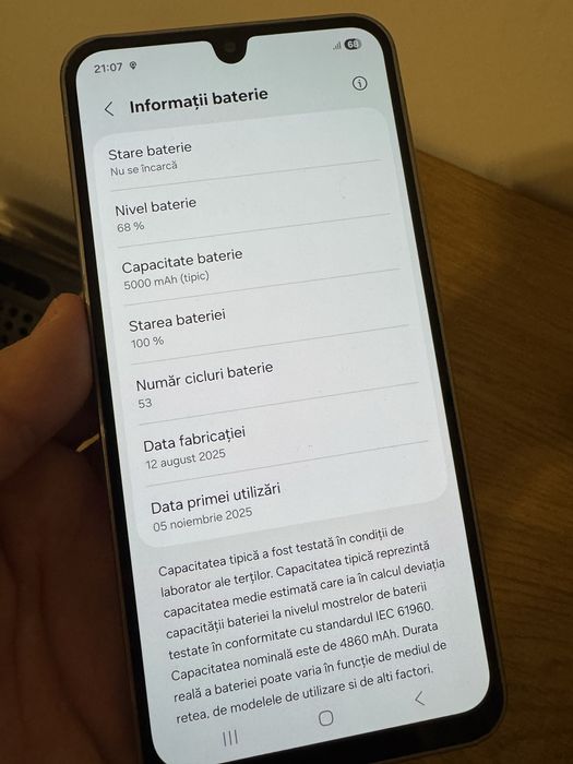 Vand Samsung A14, A23 5G, A17 5G