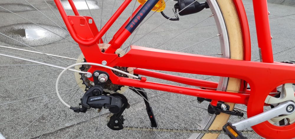 Bicicleta de oraș cadru jos Elops 520