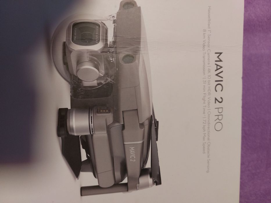 Dronă DJI Mavic 2 Pro – NOUĂ (0 ore zbor) – Cameră Hasselblad 4K