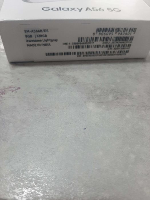 Чисто Нов Samsung A56 5G 128/8 3 Години Гаранция