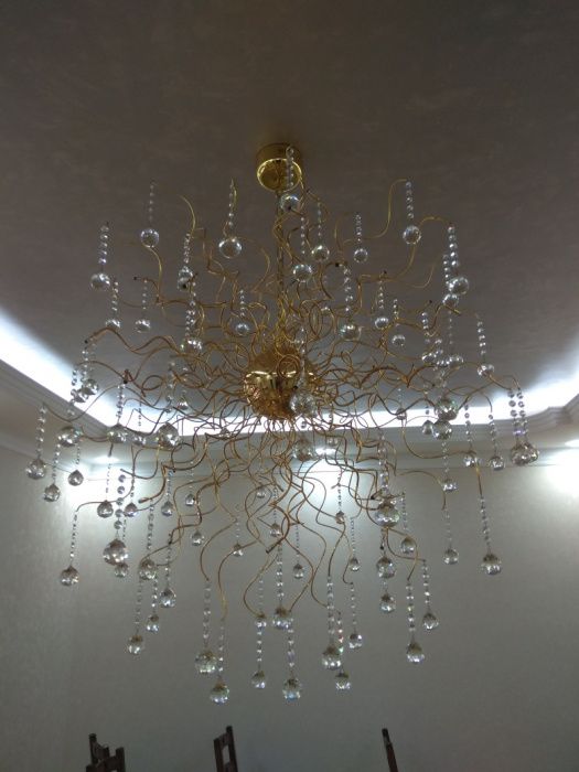 Люстры установка сборка ремонт мойка