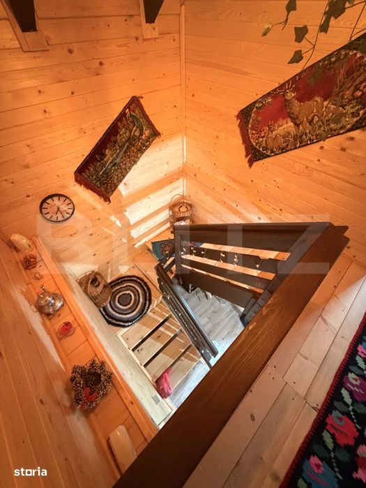 Casa de vacanta , 114 mp , 1080 mp teren, Vama, Bucovina