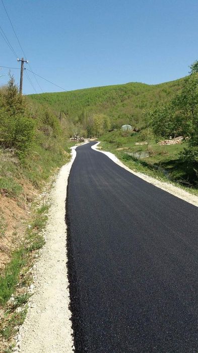 Асфальт укладка , бетон
