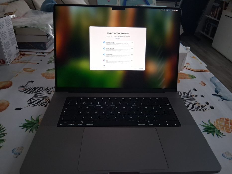 Apple MacBook Pro 16 M1 MAX, 32 Gb Ram,1TB SSD,  Гаранционен