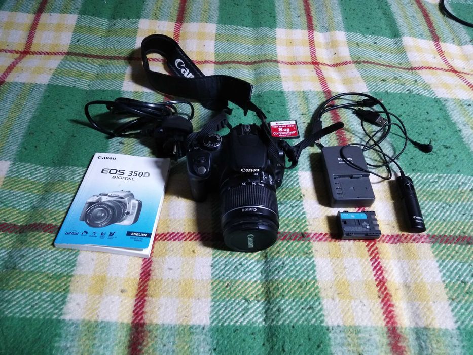 CANON D350D dslr model vechi full pachet