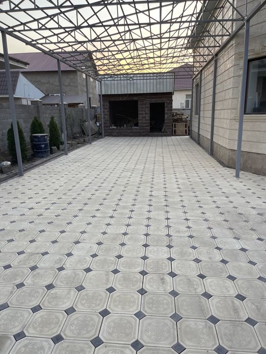 Укладка брусчатки