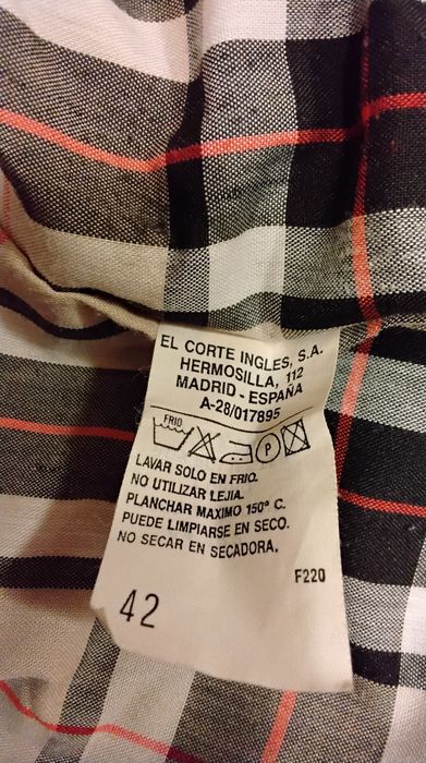 Pardesiu Il Corte Ingles