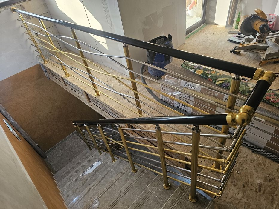 Balustrade din aluminiu eloxat Aluminiu