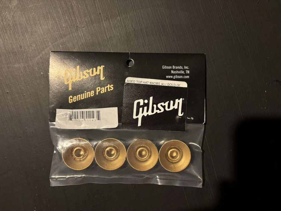 Gibson Knobs &  Grover machine heads / Gold