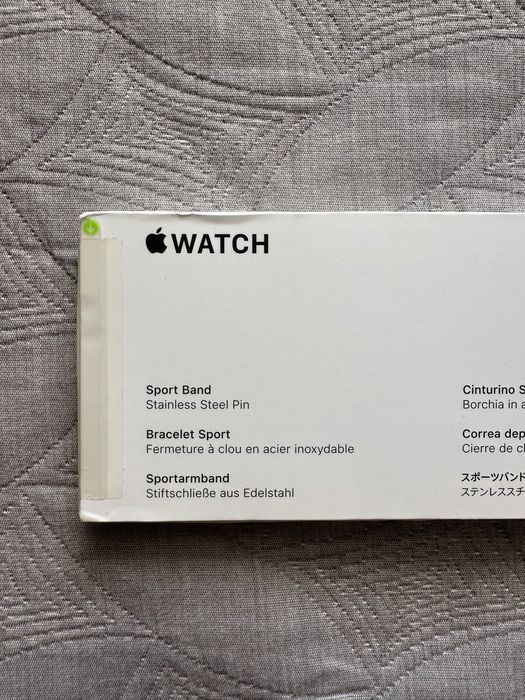 Ремешок apple watch цвет starlight оригинал