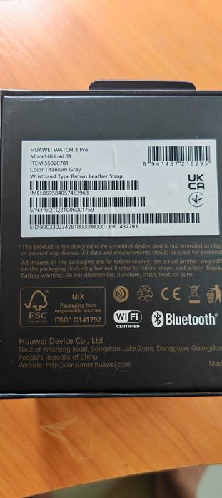 Huawei watch 3pro.