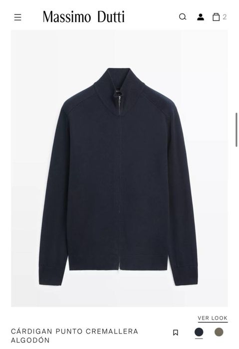 Оригинал Massimo Dutti мужской джемпер