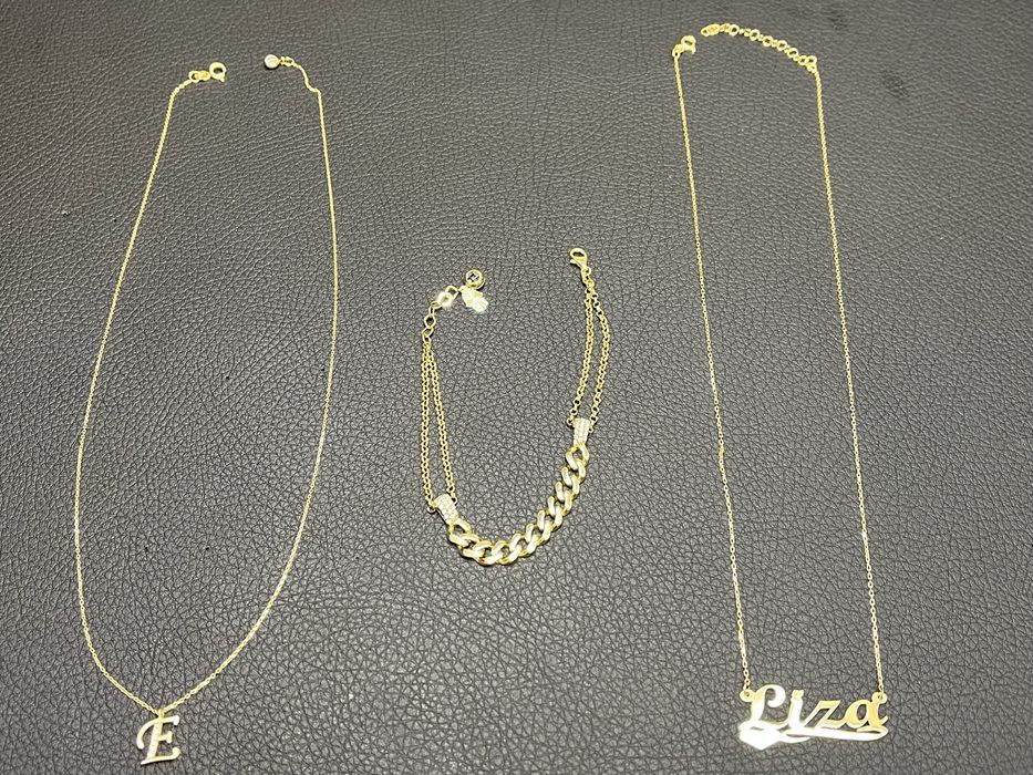 Златен синджир гривна grivna ланец lanec zlaten 14 K 585 gold