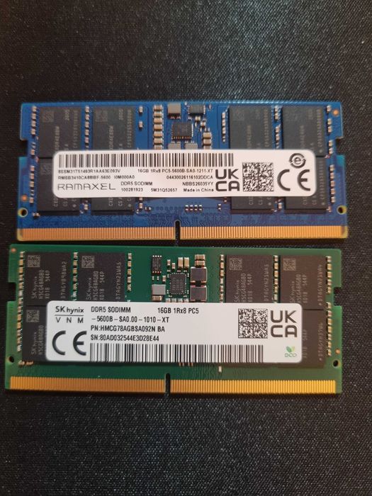 RAM 16GB SK hynix DDR5-5600 SODIMM Constanta • OLX.ro (6/6)