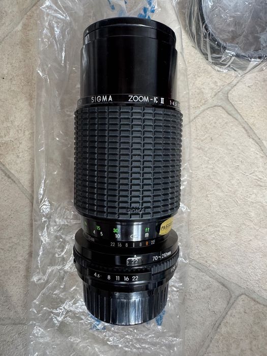 Obiectiv Sigma Zoom-K II 70-210mm f/4,5 Montura Rolleiflex