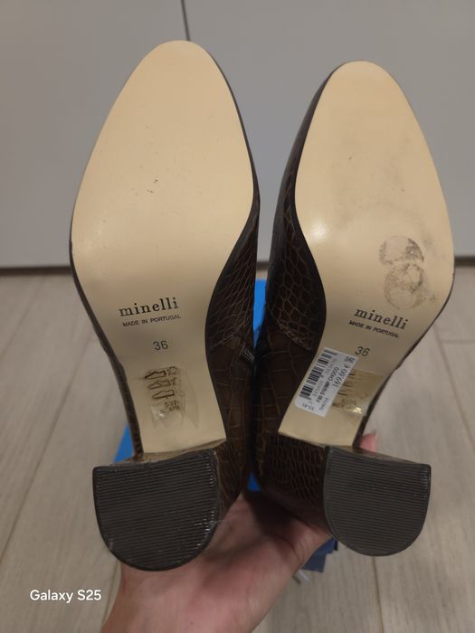 Обувки естествена кожа 35 , 36, 37 рр