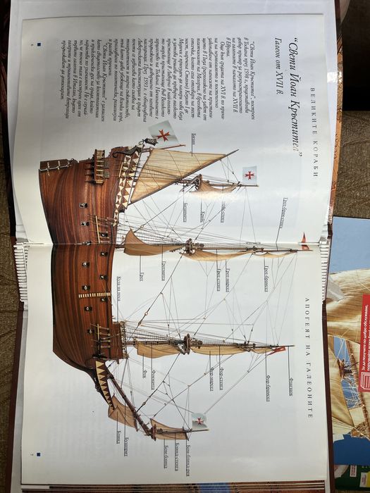 Макет на кораб - Галеон от XVII в.