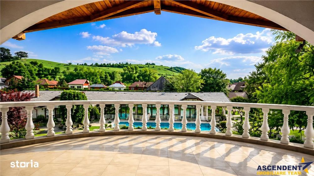 Hotel 3* + Pensiune 4*, piscina, teren tenis, 6.200mp parc privat +, S