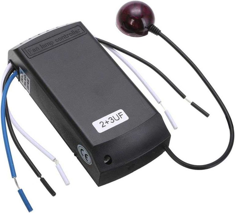 Универсално дистанционно за таванен вентилатор, с приемник, таймер