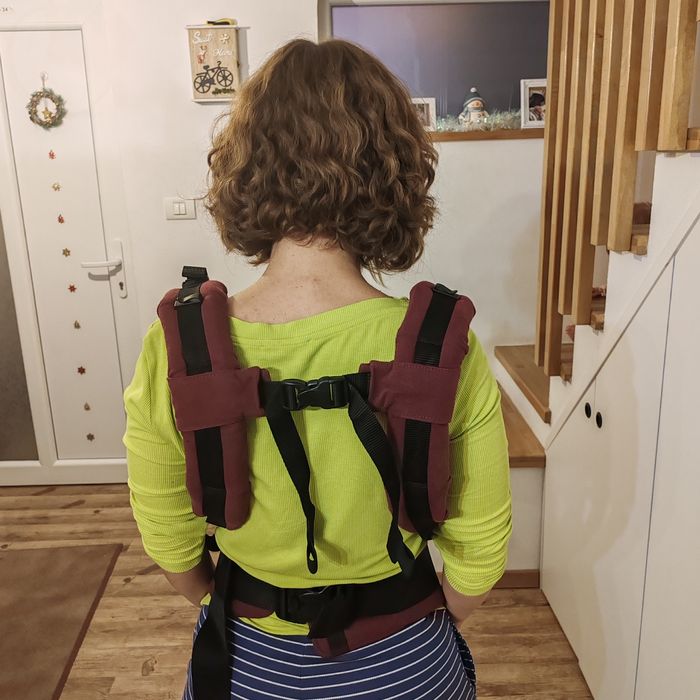 Vand marsupiu MANDUCA XT Denim Berry