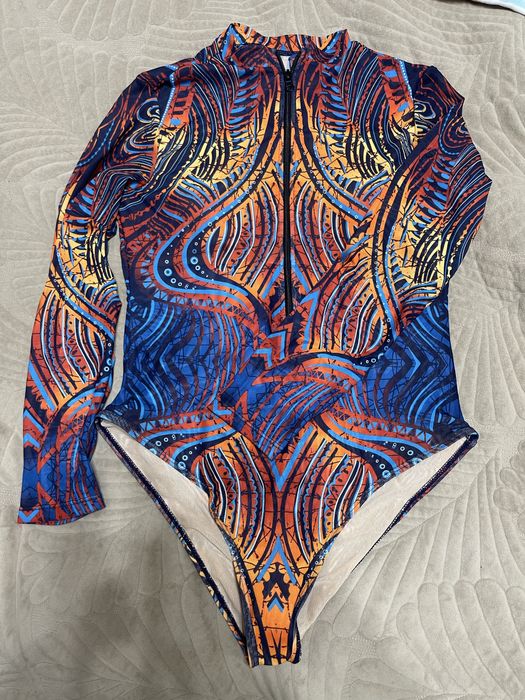 СПФ-комплект: купальник + брюки