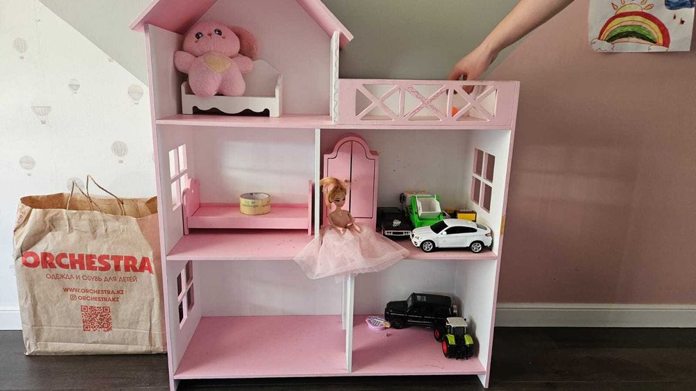 Игрушка домик для кукол, домик для девочек, домик для игрушек