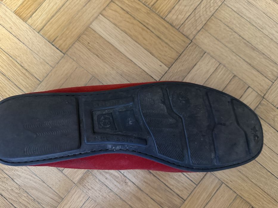 Mocasini piele intoarsa, marimea 43