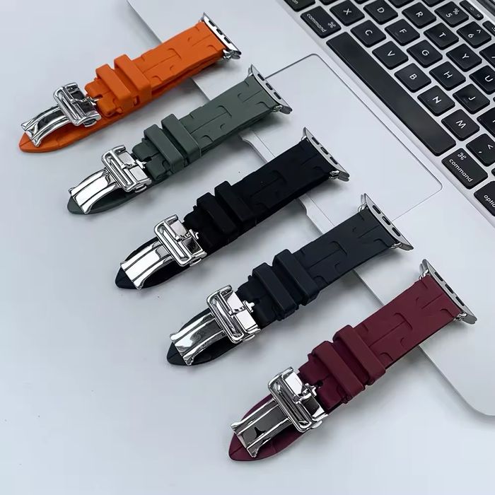 Hermès design каишка за Apple Watch ULTRA/SE/11/10/9/8/7/6/5/4/3